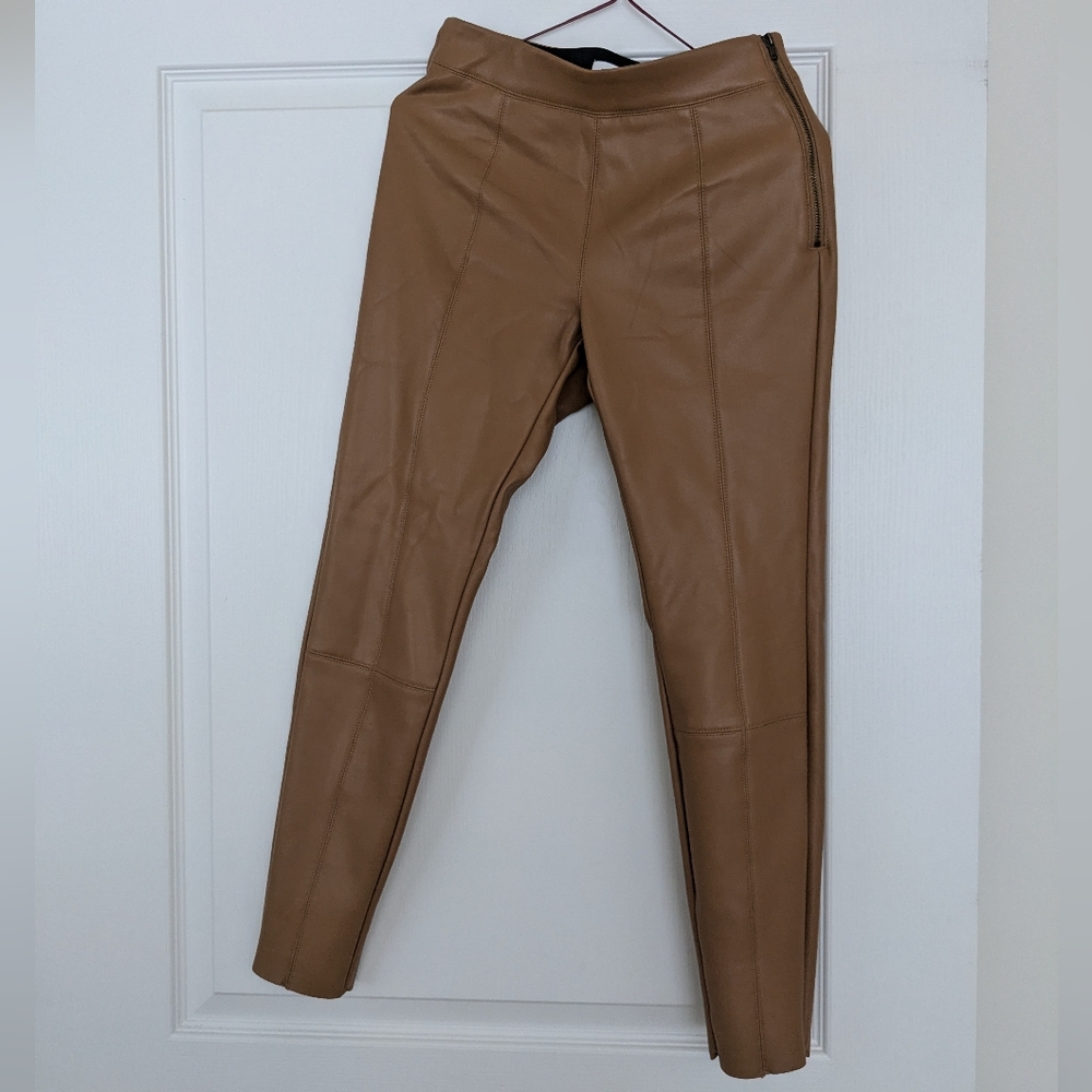 Topshop Faux Leather Pants